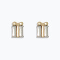 Two Tone Present Earrings