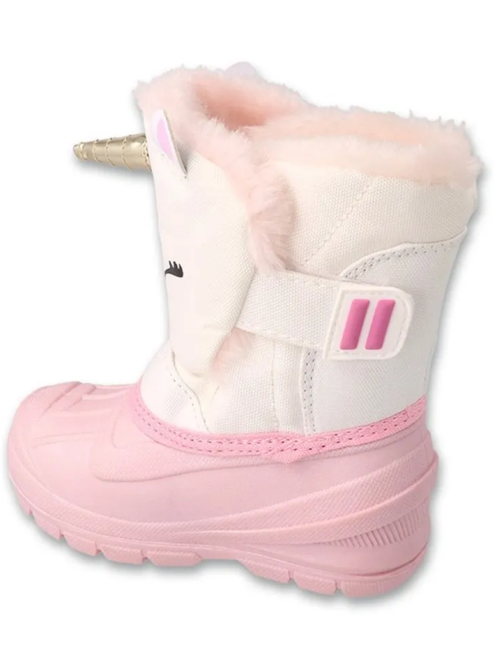 Unicorn Plush Lined Boots by Liv and Mia Mia Belle Girls