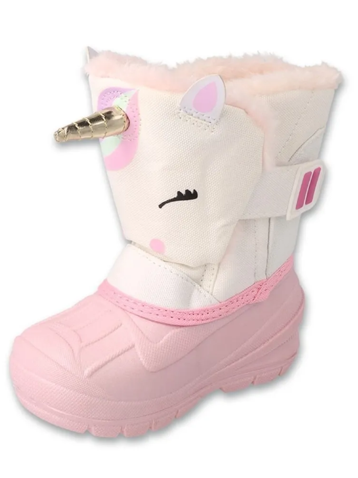 Unicorn Plush Lined Boots by Liv and Mia Mia Belle Girls