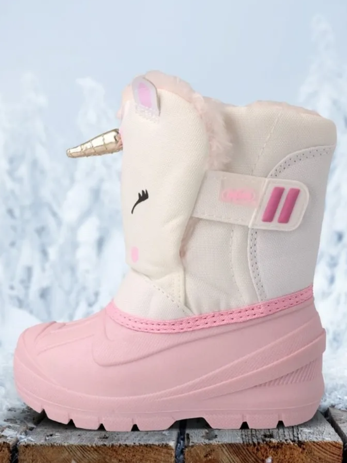 Unicorn Plush Lined Boots by Liv and Mia Mia Belle Girls