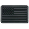 US Flag PVC Patch - Black - Unbranded - Flags, Badges & Insignia