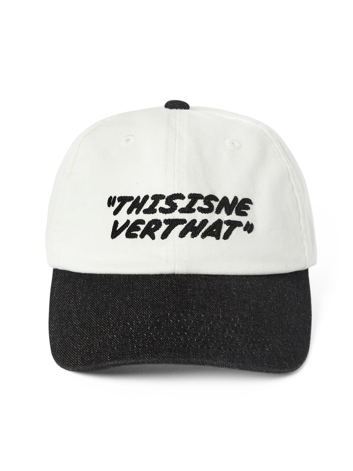 Visor Denim Cap