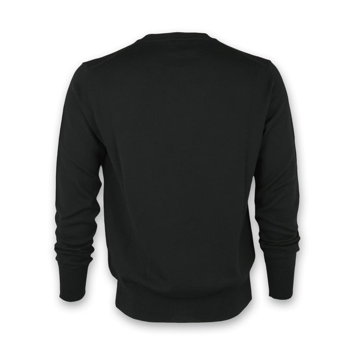 Vivienne Westwood - Crew Neck Jumper in Black - Nigel Clare