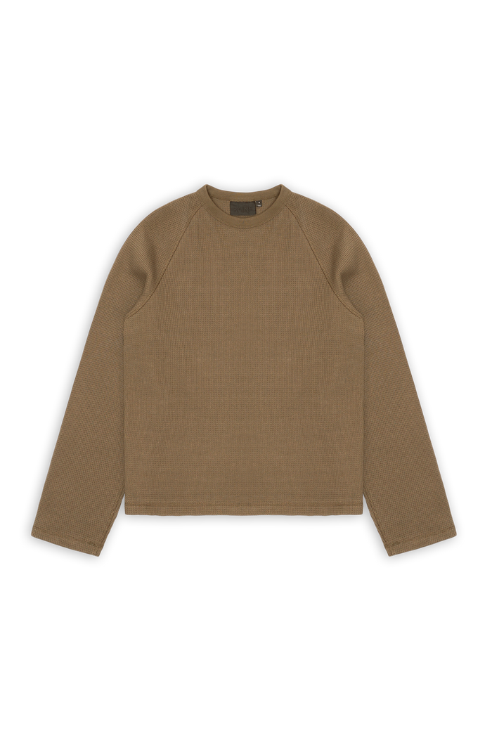 RAINS Waffle Long Sleeve T-Shirt Rains Splinter Long Sleeve