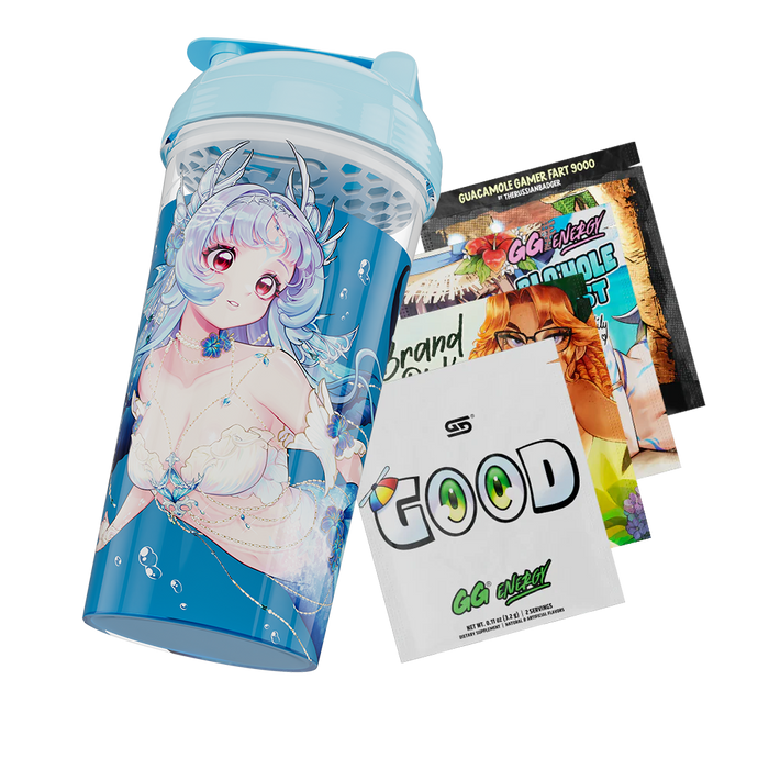 Waifu Cups x Mermaid Bao: All Over Print Shaker - Gamer Supps