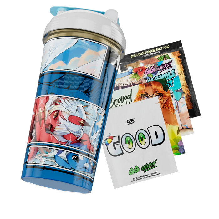 Waifu Cups x Yoclesh: All Over Print Shaker - Gamer Supps