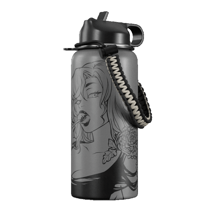 Waifu Jugs x PaymoneyWubby: Linework Metal Jug - Gamer Supps