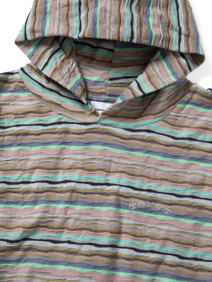 Wave Jacquard Hoodie