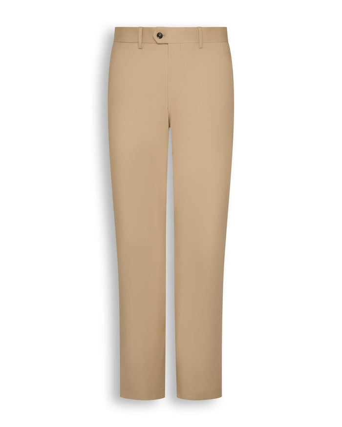 Webster Cotton Stretch Chino Plain Tan