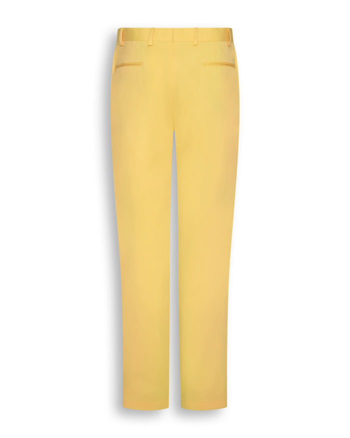 Webster Cotton Stretch Chino Plain Yellow