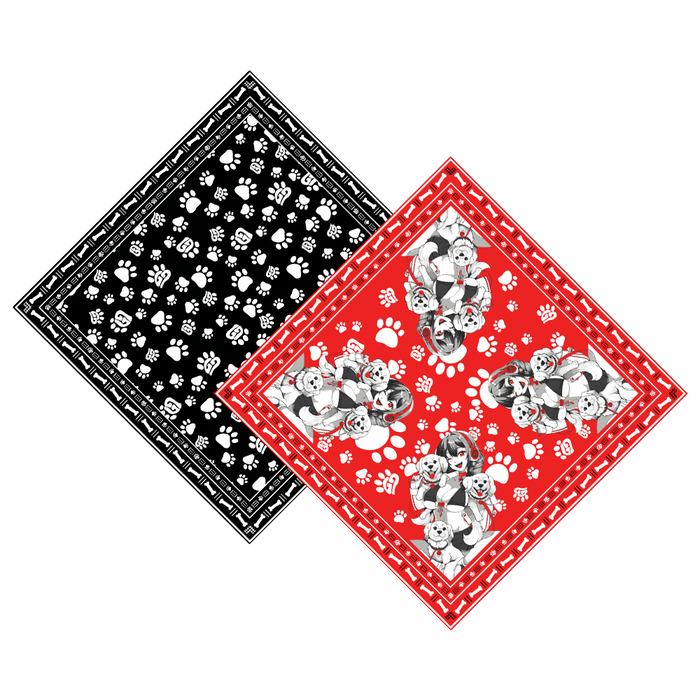 WOOF: Waifu Bandana 2-Pack - Gamer Supps