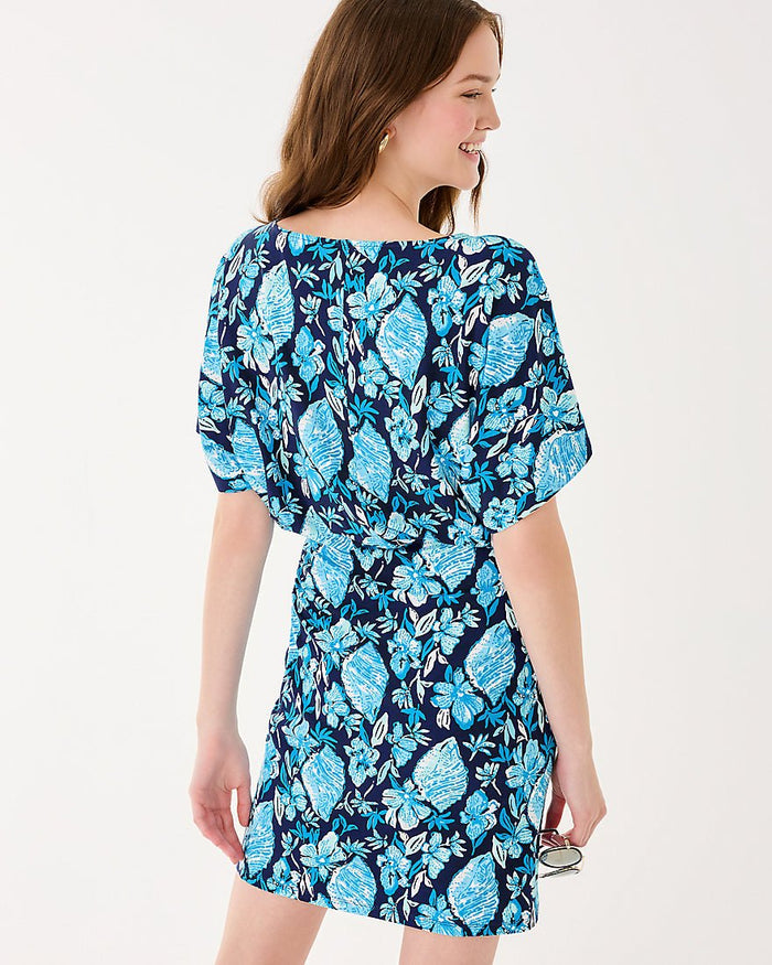 Lilly Pulitzer - Zahra Dress - Low Tide Navy Seashell Splendor
