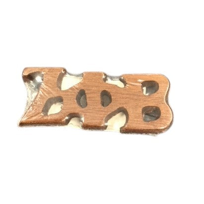 Zeta Large Wood Greek Pin