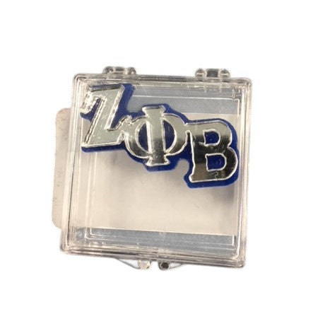 Zeta Small Mirror Greek Pin