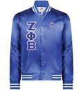 Zeta Striped Satin Jacket